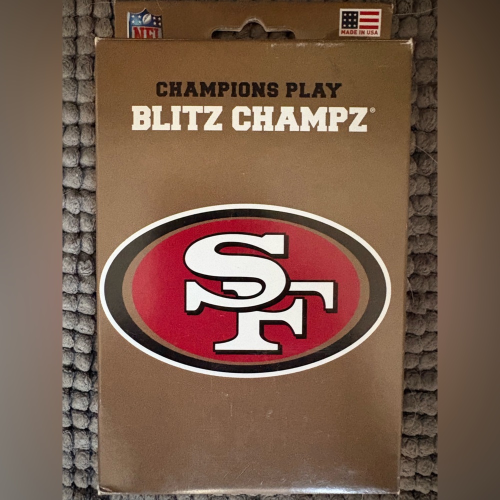 SF 49ers BLITZ CHAMPZ card game